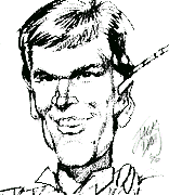 Caricature of Rick by Jack Davis.