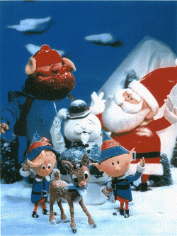 Cast photo of Rudolph the Red-Nosed Reindeer