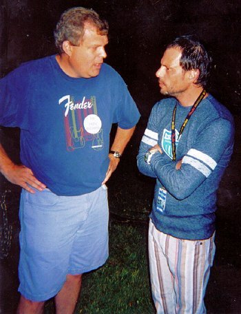 Rick (left) and Robin Wilson (right).